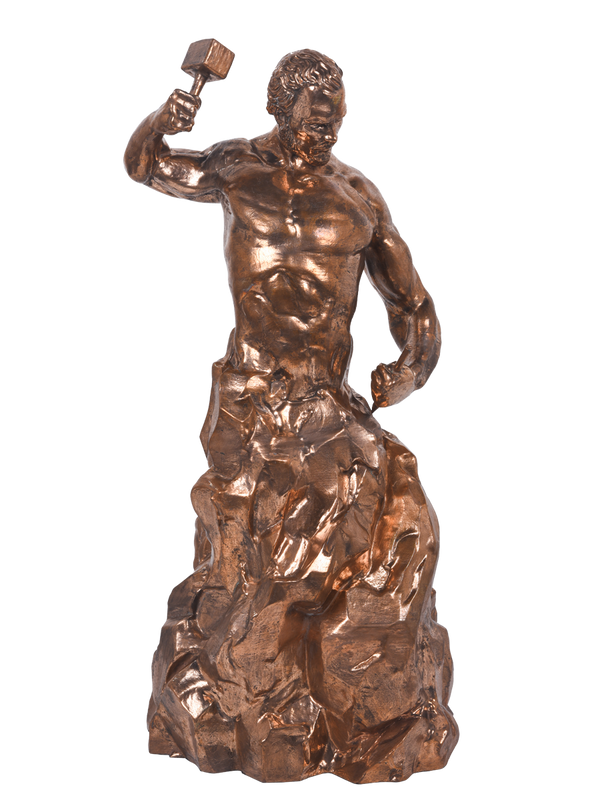 Self-Sculpting Man