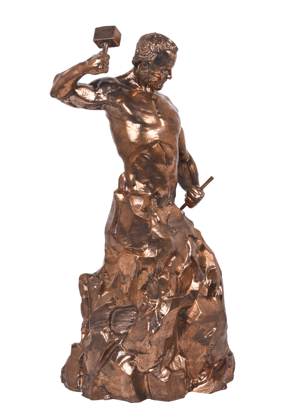 Self-Sculpting Man