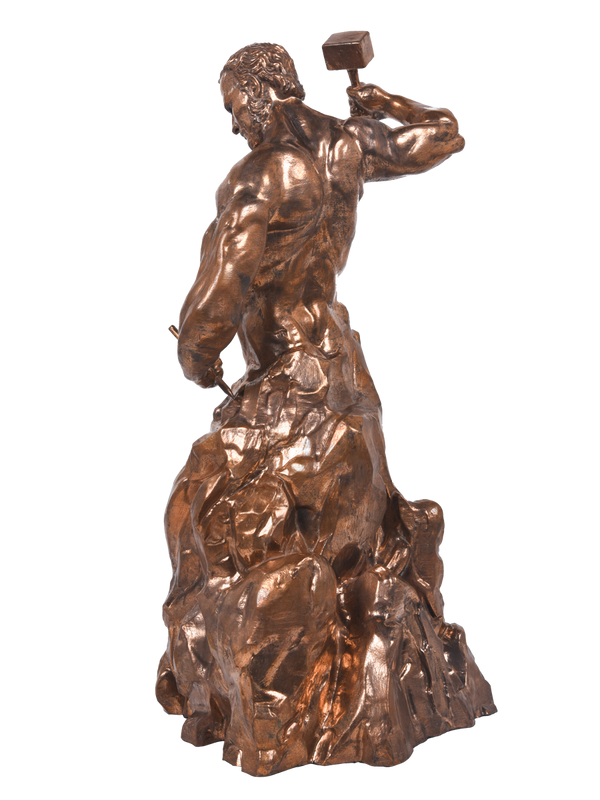 Self-Sculpting Man