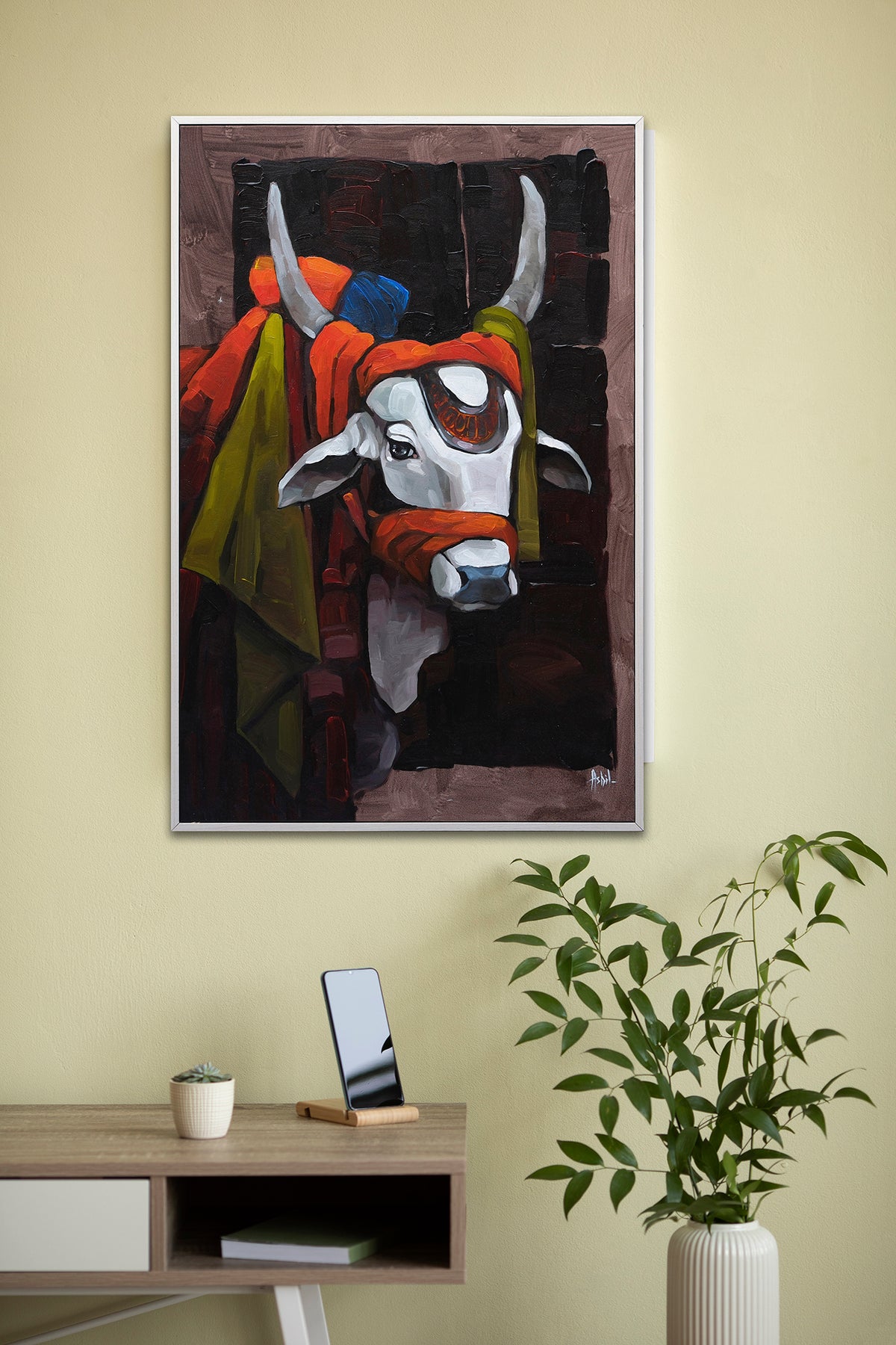 Decorated Bull – Wallframes