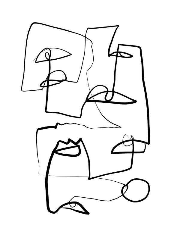 Contour Faces 1