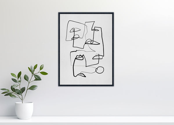 Contour Faces 1